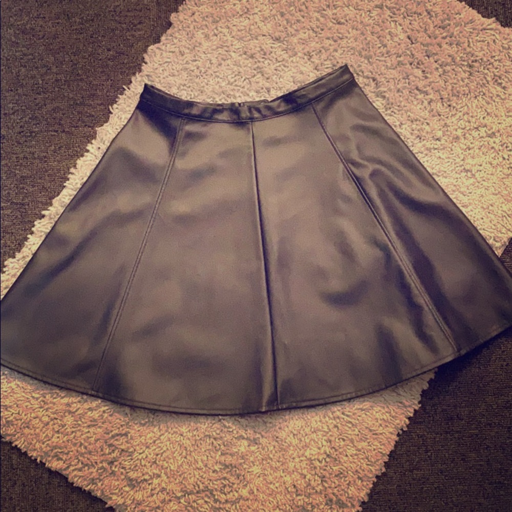 Leather Skirt